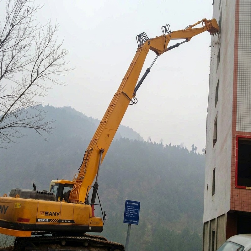 High Reach Demolition Boom Arm